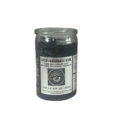 top destroy evil gemstone candle