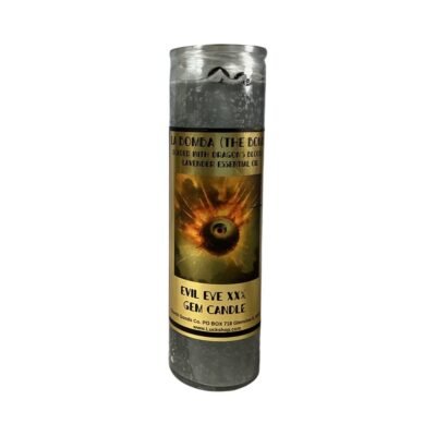 7 Day La Bomba (The Bomb) Evil Eye XXX Gemstone Candle (Dragon's Blood)