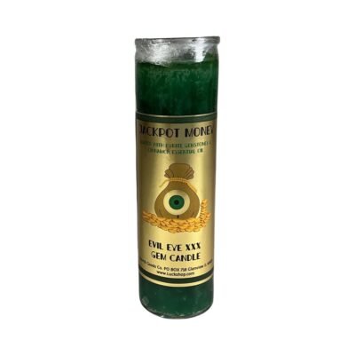 7 Day Jackpot Money Evil Eye XXX "Gemstone" Candle (Pyrite)