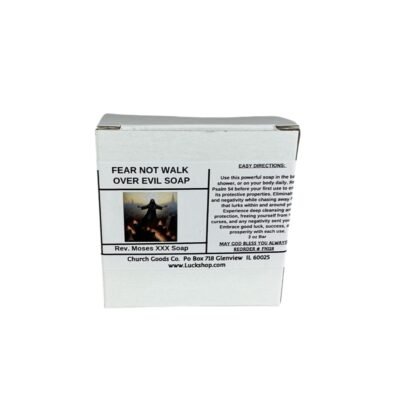 FEAR NOT WALK OVER EVIL SOAP BAR - REMOVE ALL EVIL AND FEAR