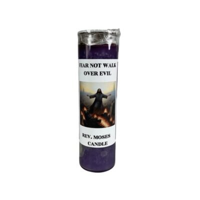FN142 FEAR NOT WALK OVER EVIL CANDLE XXX