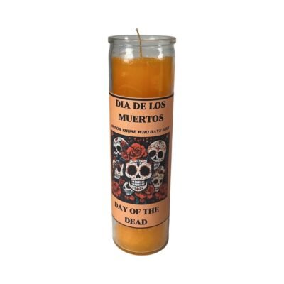 Dia de los Muertos Candle