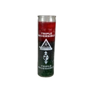 Reversible Triple xxx Candle - money, remove
