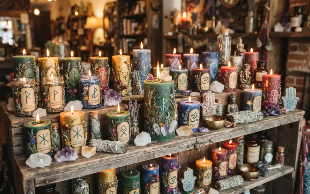 scented candle makes a real difference in how your intention lands